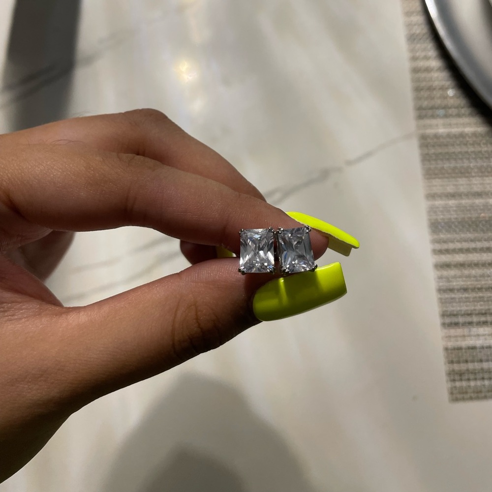 Diamond earrings